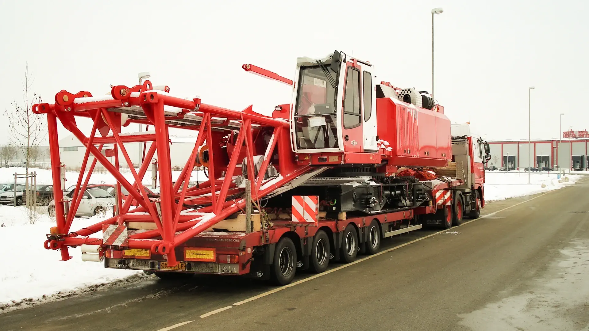 abnormal load transport Newcastle